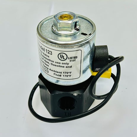 VALVULA SOLENOIDE ELECTRICA 90 GRADOS, U